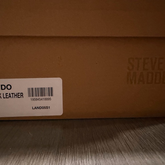 Steve Madden Glossy Black Loafers with Chunky Sole - Picture 9 of 10